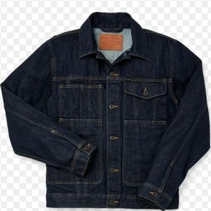 NWT Filson Unlined Denim Short Cruiser